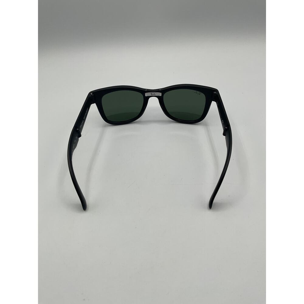 Ray Ban Wayfarer Folding Sunglasses, RB 4105- Black - Picture 4 of 7
